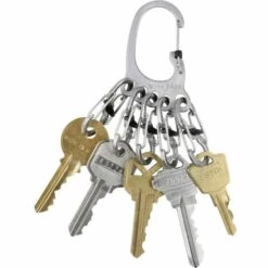 Mousqueton Pour Clé NITE Ize KLKBF-11-R6 Acier Inoxydable 1 Pc(s) -Equipement antichute Soldes 8383828 4